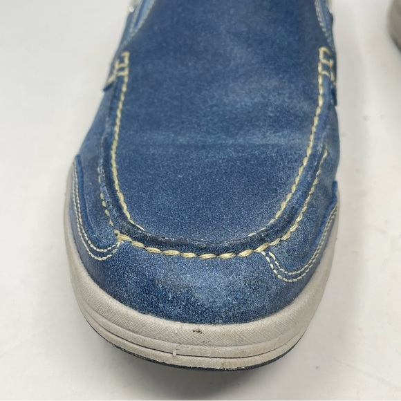 Cole Haan Boat Shoes Mens 9 M Blue Leather Slip On Casual Deck Nautical C12359 main image 13